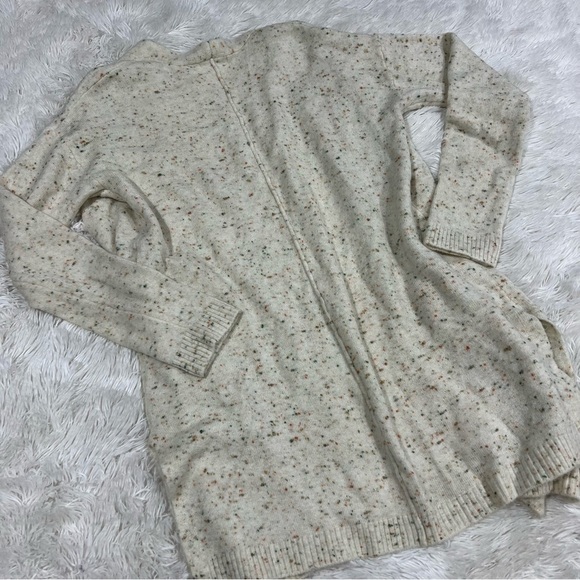 Margeaux & Ellie Speckled Rainbow Open Front Cardigan Size Medium - Picture 7 of 11